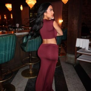 Red allure dress