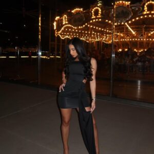 Noir Luxe dress
