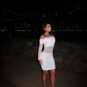Ivory muse dress